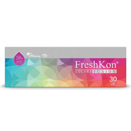 FreshKon 1 Day Colors Fusion, 30 Pack