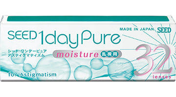 SEED 1 Day Pure Moist for Astigmatism – 32 Pack